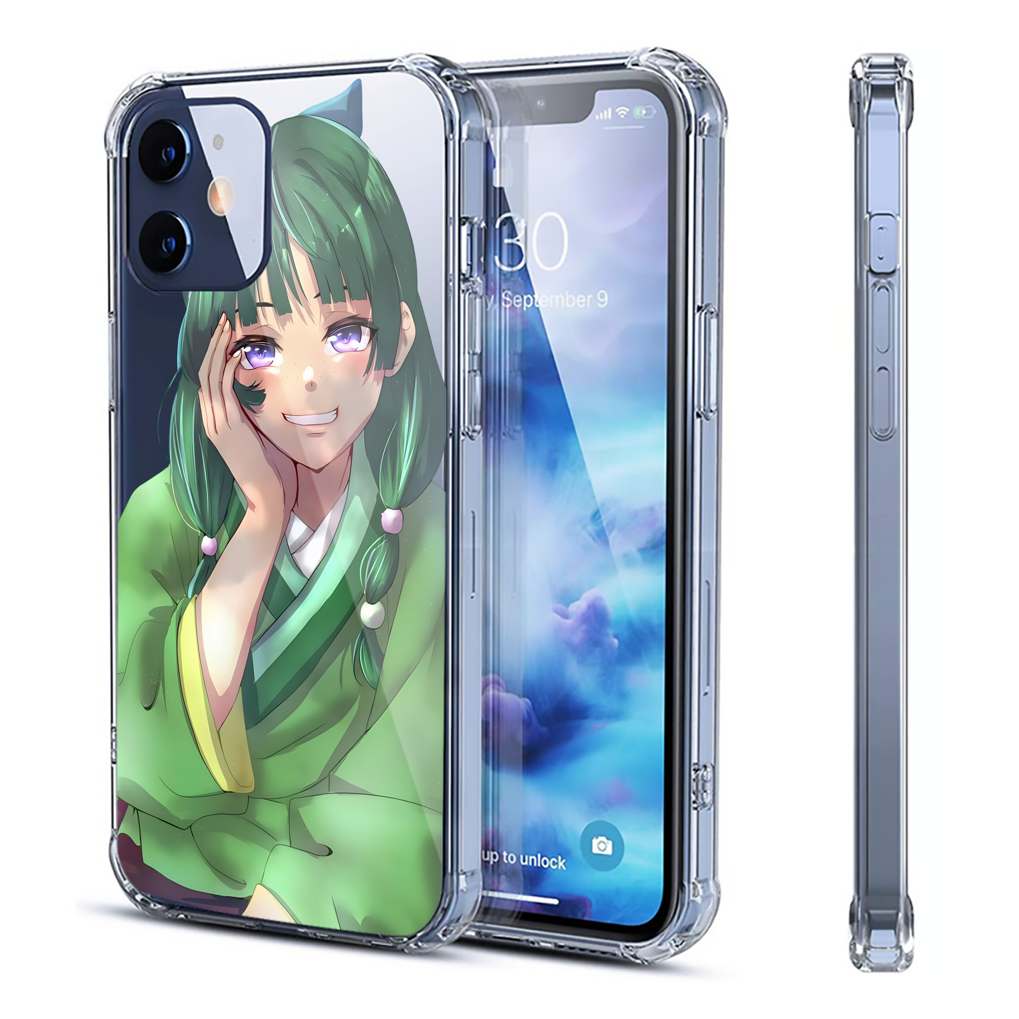 （画像用） 薬屋のひとりごと The Apothecary Diaries 【iPhone 12シリーズ対応】透明スマホケース（クリアソフトケース）